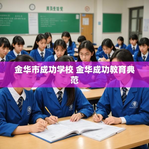 金华市成功学校 金华成功教育典范