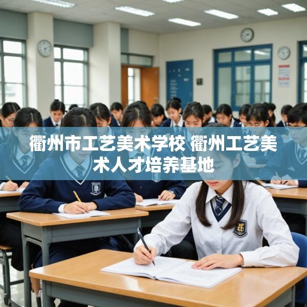 衢州市工艺美术学校 衢州工艺美术人才培养基地