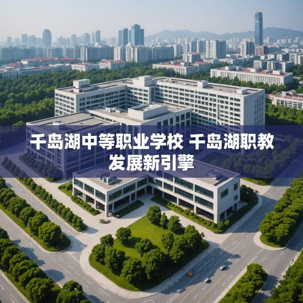 千岛湖中等职业学校 千岛湖职教发展新引擎