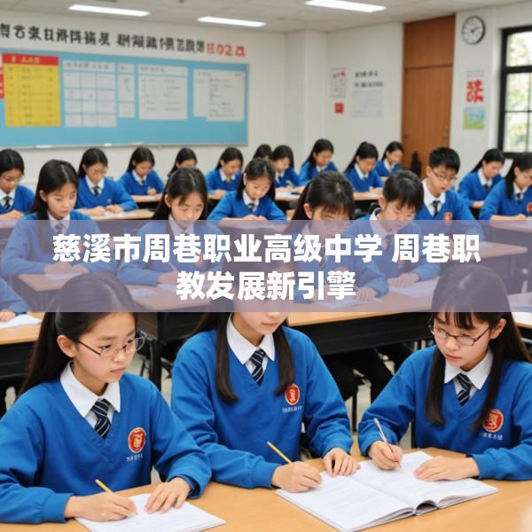 慈溪市周巷职业高级中学 周巷职教发展新引擎