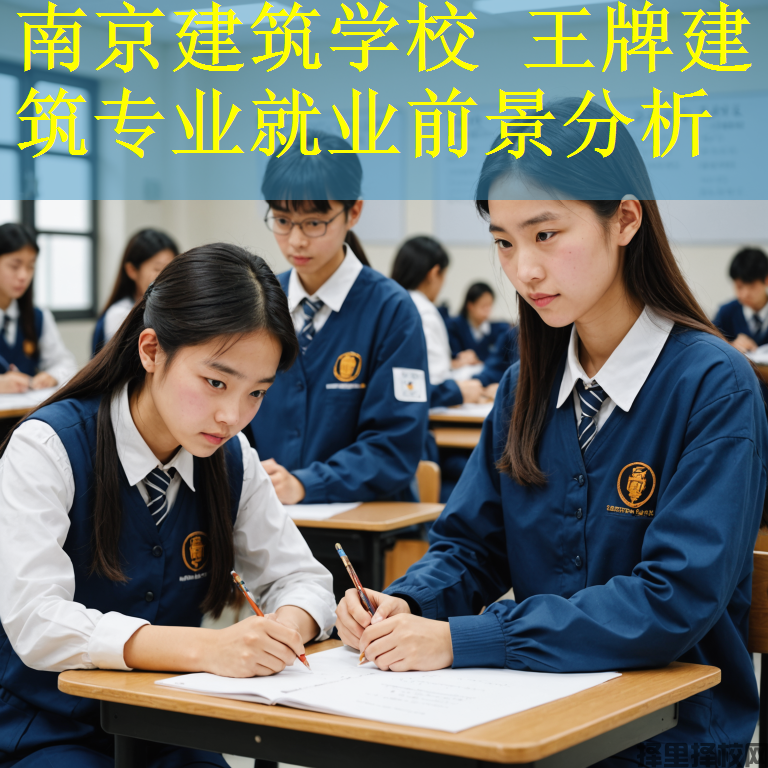 南京建筑学校 王牌建筑专业就业前景分析