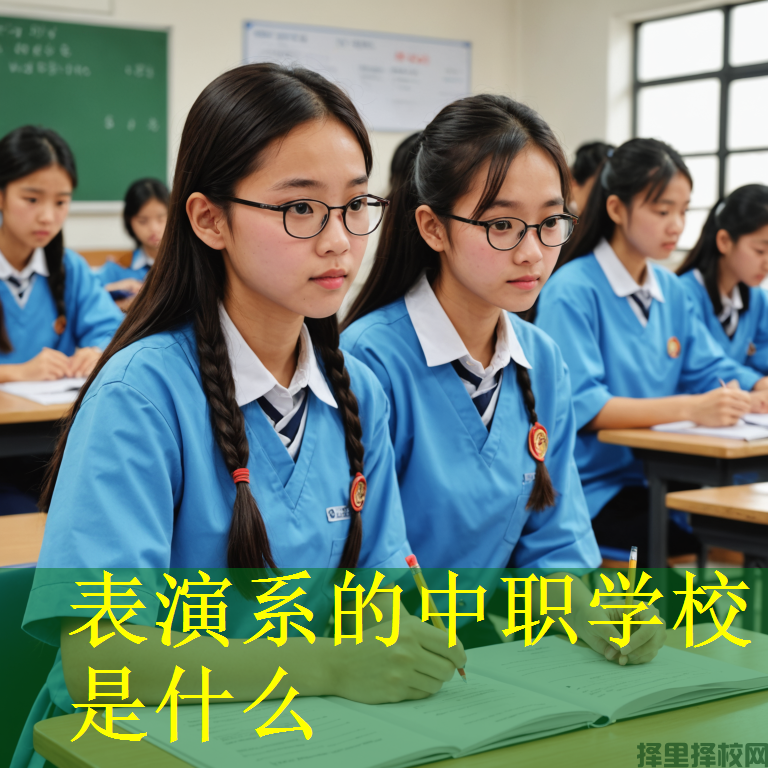 表演系的中职学校是什么
