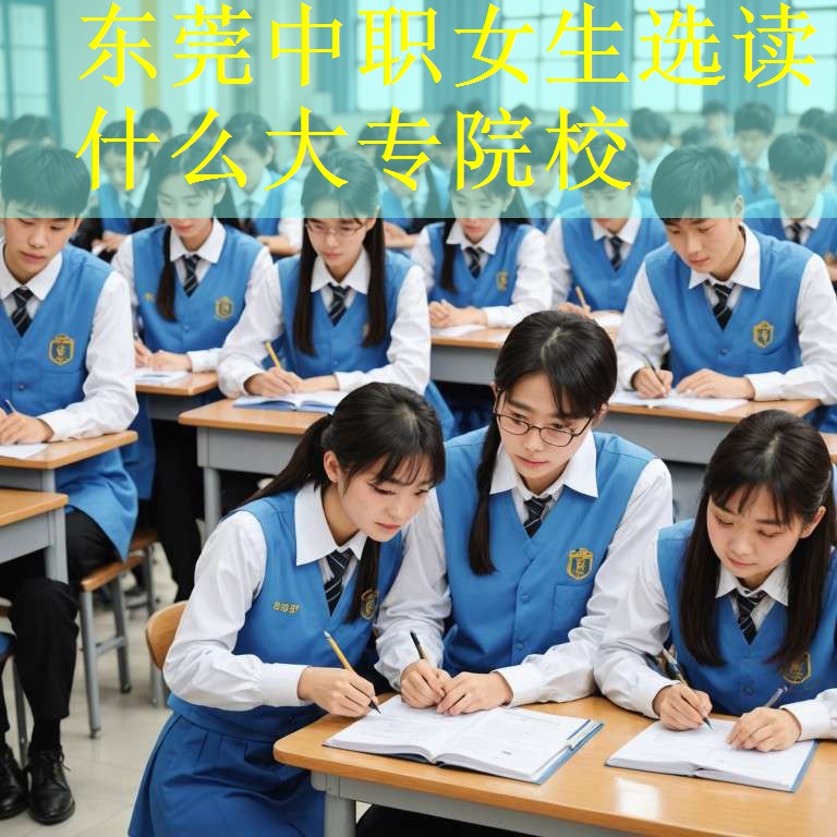 东莞中职女生选读什么大专院校