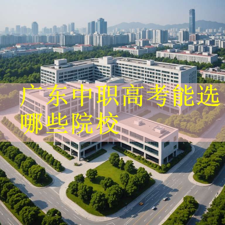 广东中职高考能选哪些院校