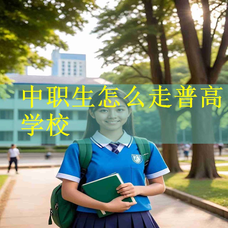 中职生怎么走普高学校