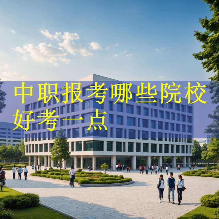 中职报考哪些院校好考一点