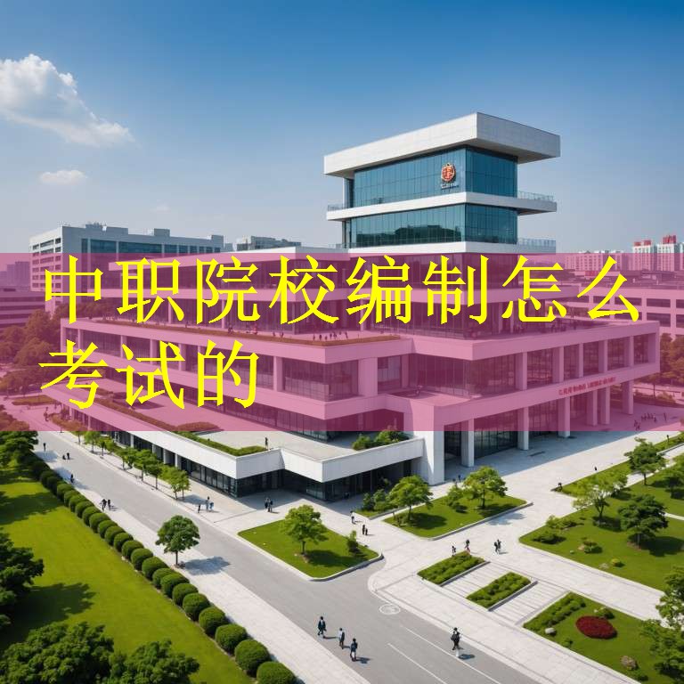 中职院校编制怎么考试的