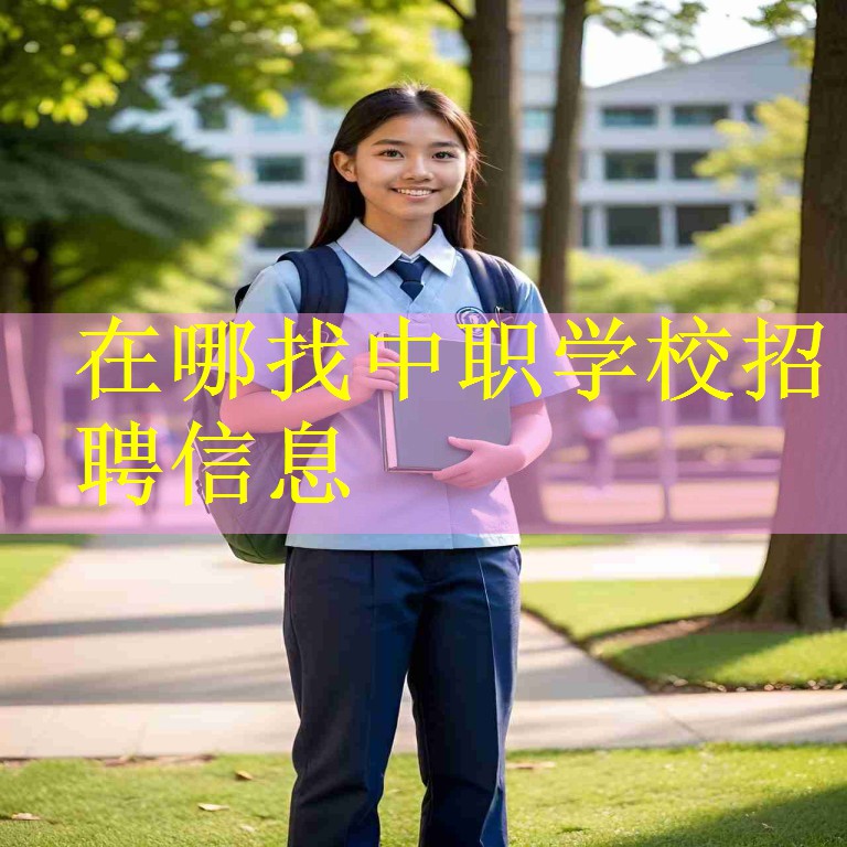 在哪找中职学校招聘信息