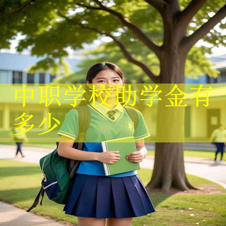 中职学校助学金有多少