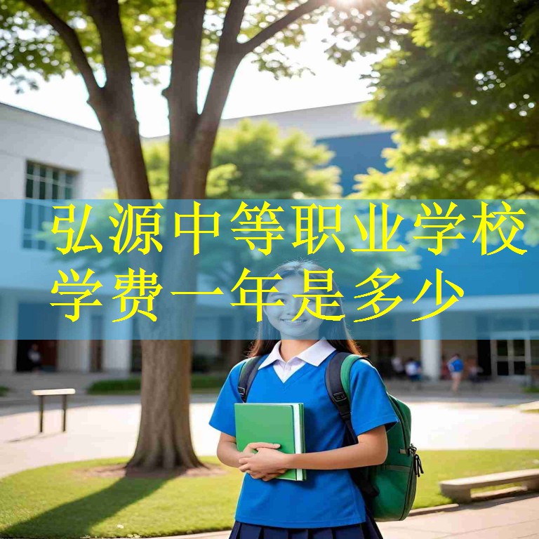 弘源中等职业学校学费一年是多少