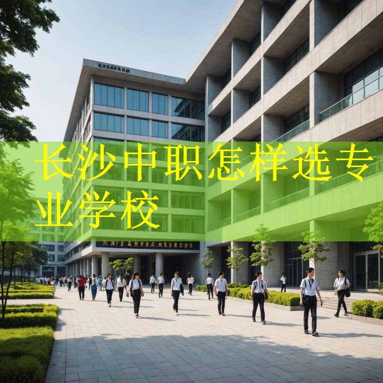 长沙中职怎样选专业学校