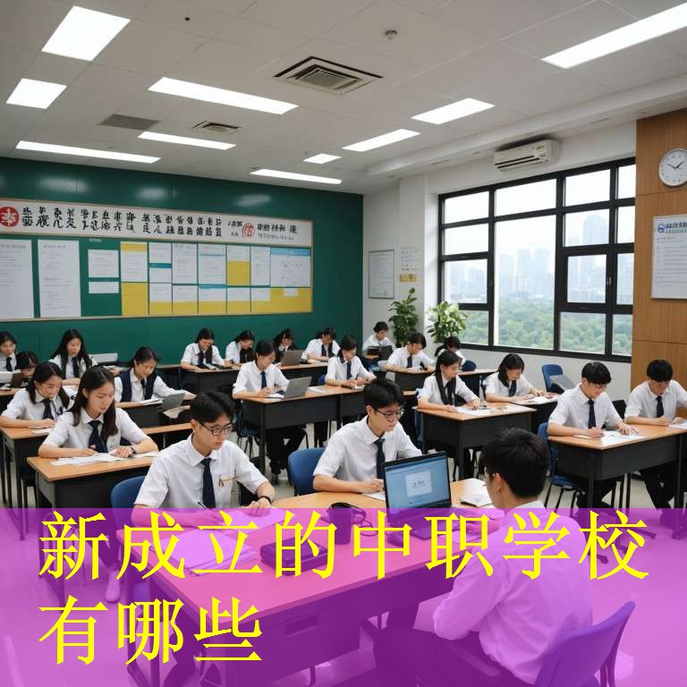 新成立的中职学校有哪些