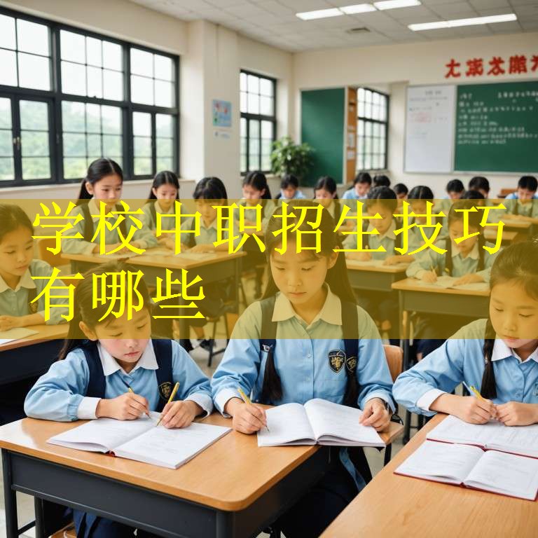 学校中职招生技巧有哪些