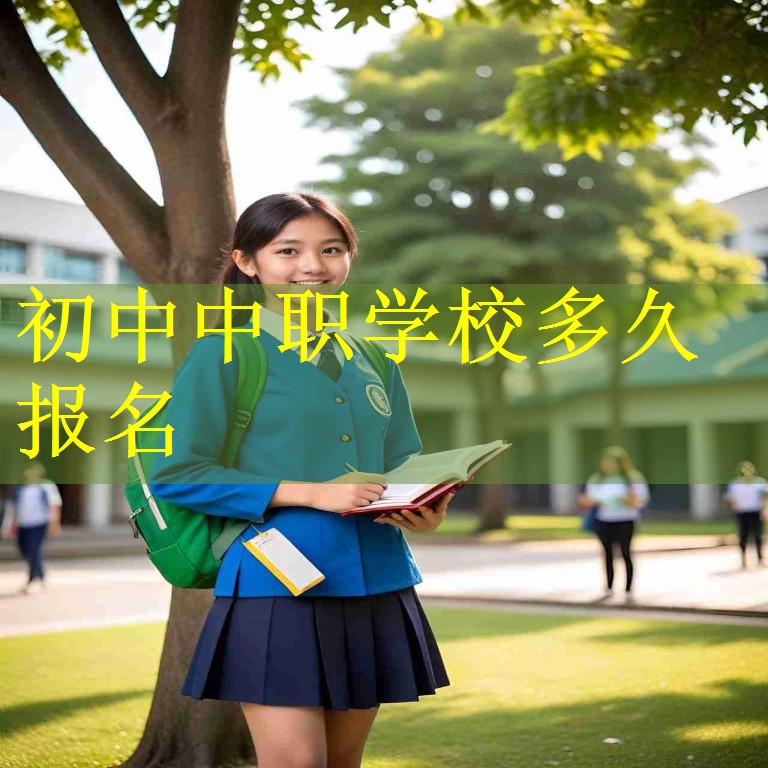 初中中职学校多久报名