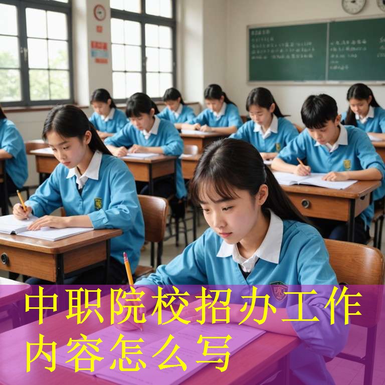 中职院校招办工作内容怎么写