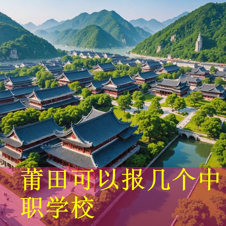 莆田可以报几个中职学校