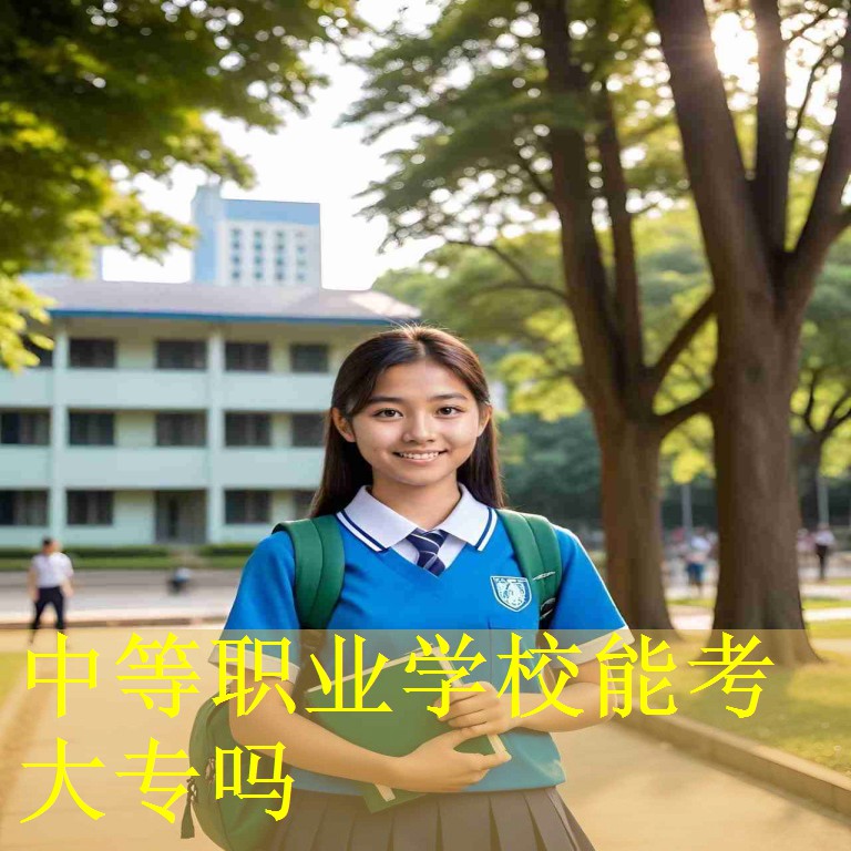 中等职业学校能考大专吗