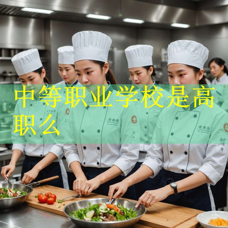 中等职业学校是高职么