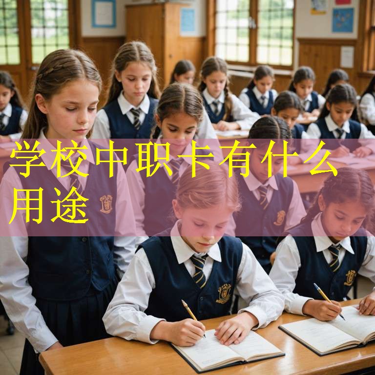 学校中职卡有什么用途