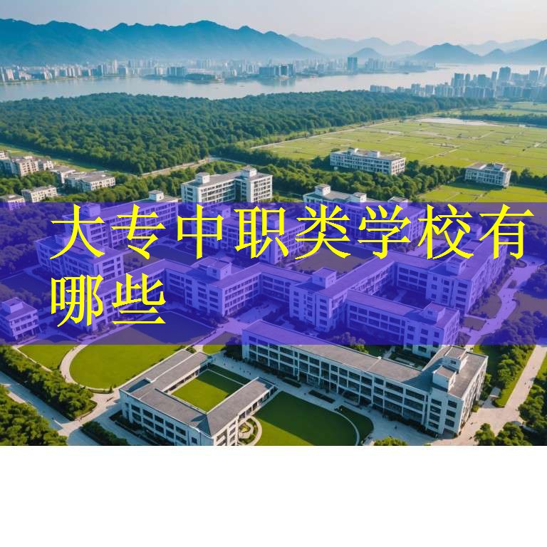 大专中职类学校有哪些