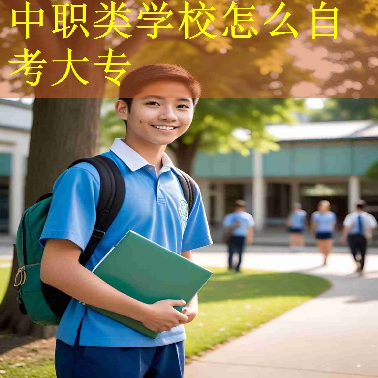中职类学校怎么自考大专