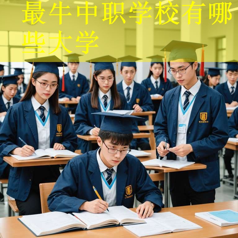 最牛中职学校有哪些大学