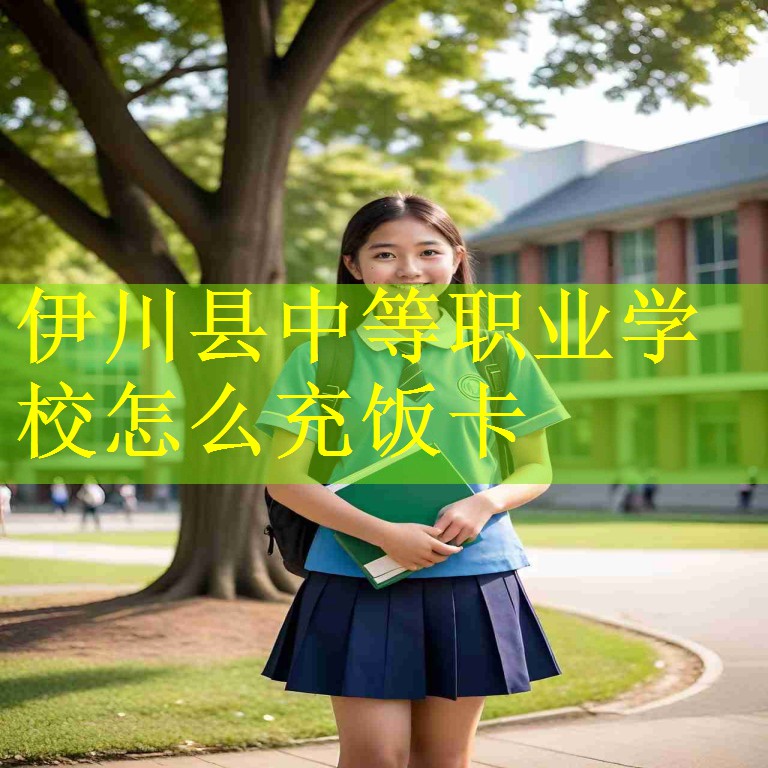 伊川县中等职业学校怎么充饭卡