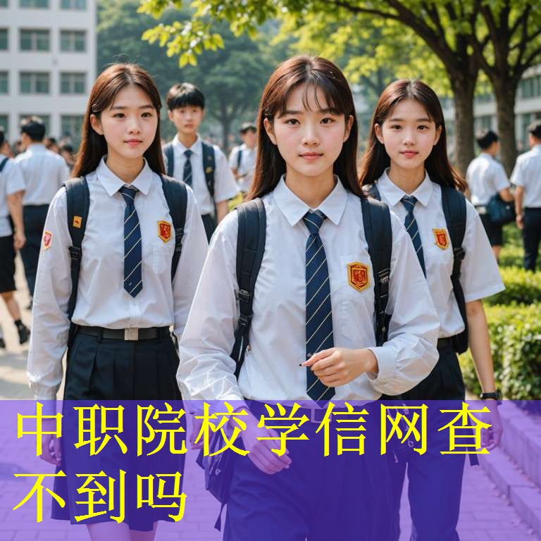 中职院校学信网查不到吗