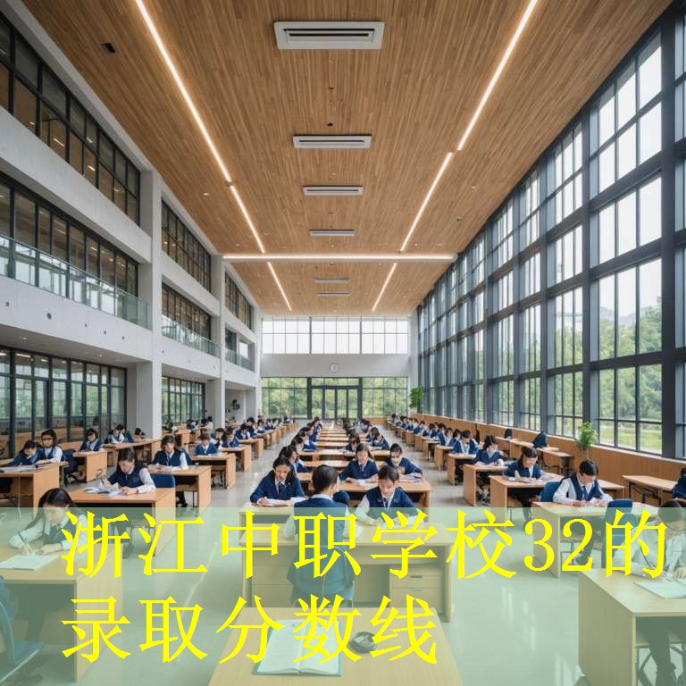 浙江中职学校32的录取分数线