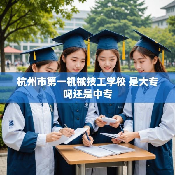 杭州市第一机械技工学校 是大专吗还是中专