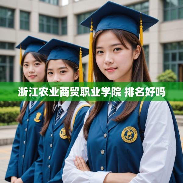 浙江农业商贸职业学院 排名好吗