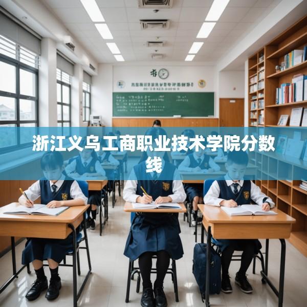 浙江义乌工商职业技术学院分数线