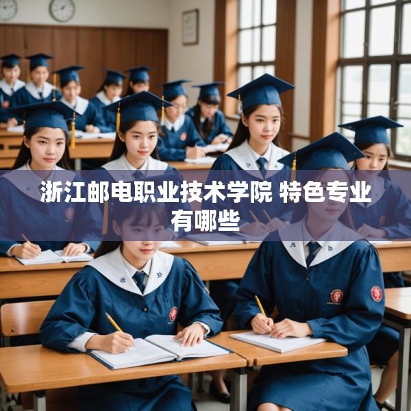 浙江邮电职业技术学院 特色专业有哪些
