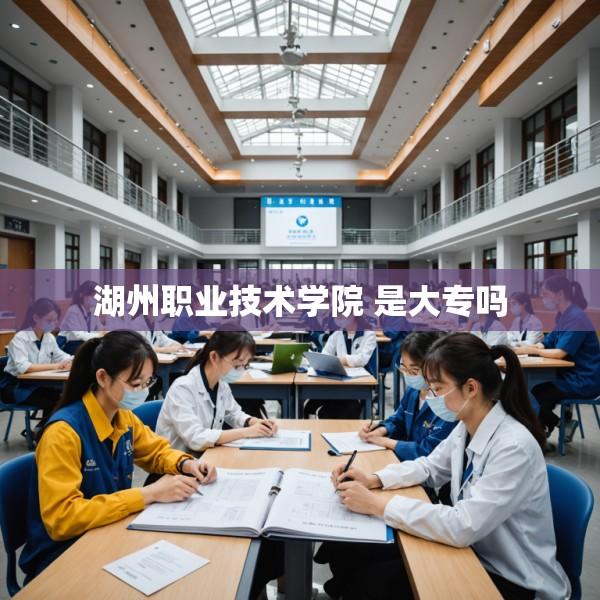 湖州职业技术学院 是大专吗