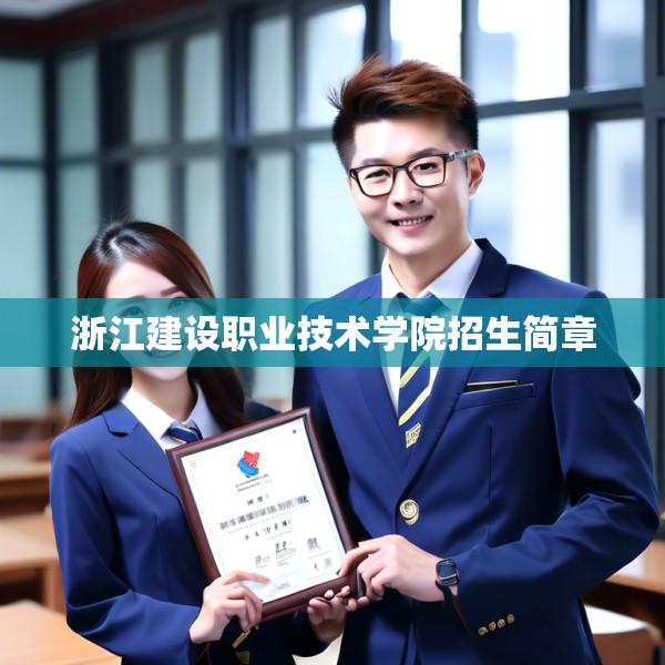 浙江建设职业技术学院招生简章