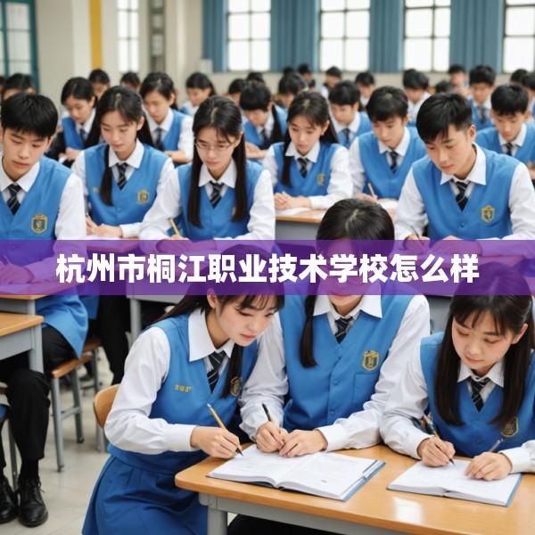 杭州市桐江职业技术学校怎么样