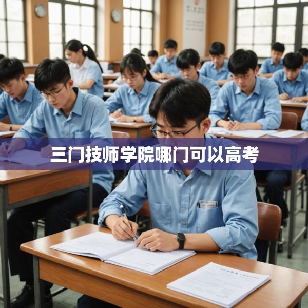 三门技师学院哪门可以高考