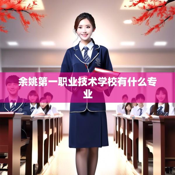 余姚第一职业技术学校有什么专业