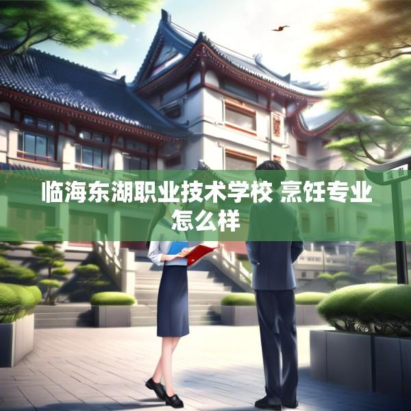 临海东湖职业技术学校 烹饪专业怎么样