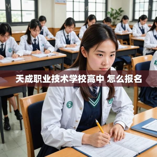 天成职业技术学校高中 怎么报名