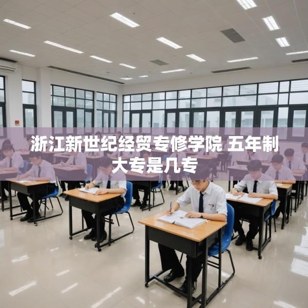 浙江新世纪经贸专修学院 五年制大专是几专