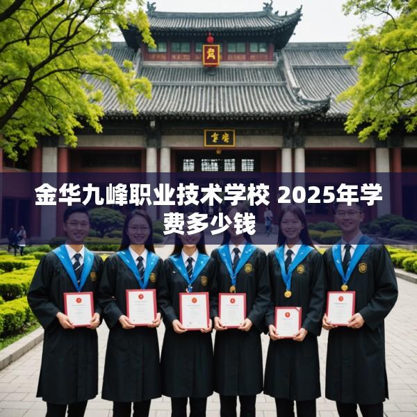 金华九峰职业技术学校 2025年学费多少钱