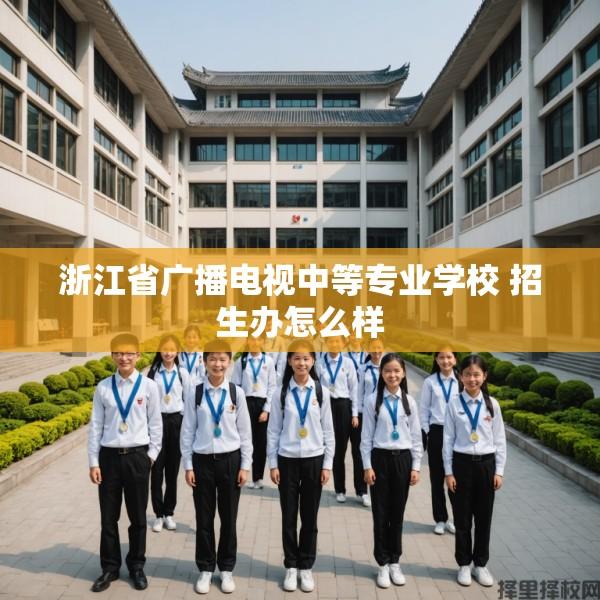 浙江省广播电视中等专业学校 招生办怎么样