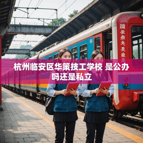 杭州临安区华策技工学校 是公办吗还是私立