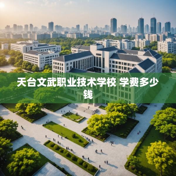 天台文武职业技术学校 学费多少钱