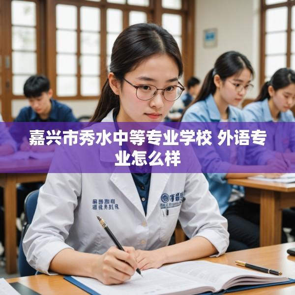 嘉兴市秀水中等专业学校 外语专业怎么样