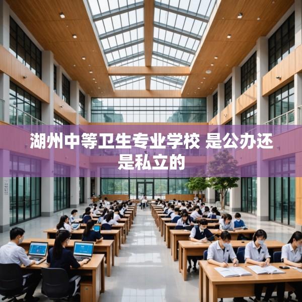 湖州中等卫生专业学校 是公办还是私立的