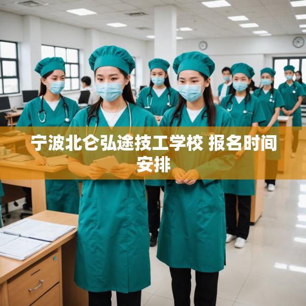 宁波北仑弘途技工学校 报名时间安排