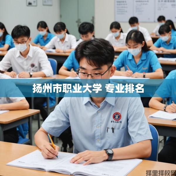 扬州市职业大学 专业排名