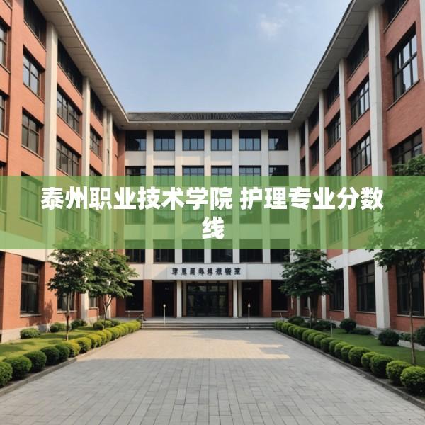泰州职业技术学院 护理专业分数线